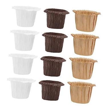 Imagem de HEMOTON 90 Unidades Bandeja De Bolo Forros De Papel Para Assar Forros De Cozimento Copo De Pergaminho Forro De Cupcake Copos De Papel Descartáveis Cuecas Descartáveis Muffin Acessórios