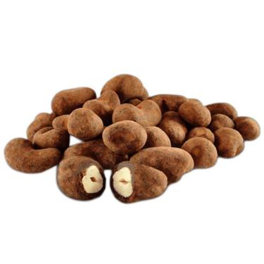 Imagem de Castanha de caju drageada com chocolate belga 70% - Camira, 500g
