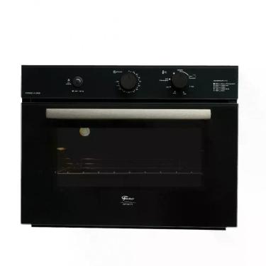 Imagem de Forno a Gás de Embutir Fischer Infinity 50L com Grill Timer Luz Interna Easyclean Preto 110V