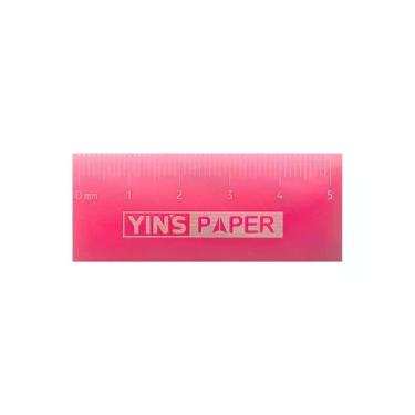 Imagem de Borracha Régua Yin's 5cm Yin's Paper com Régua Integrada 1 Unidade Rosa