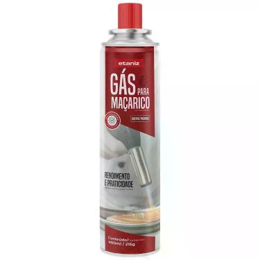 Imagem de Cartucho De Gás Para Maçaricos 400ml-215g Etaniz