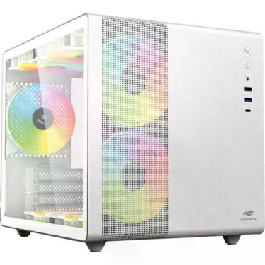 Imagem de Gabinete Gamer C3tech Aquarius Mt-g710 Sem Fans Branco [f002]