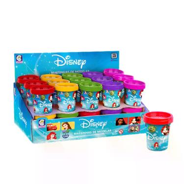 Imagem de Massinha de Modelar Disney 115G Sortida e Unitária Brinquedo Infantil 