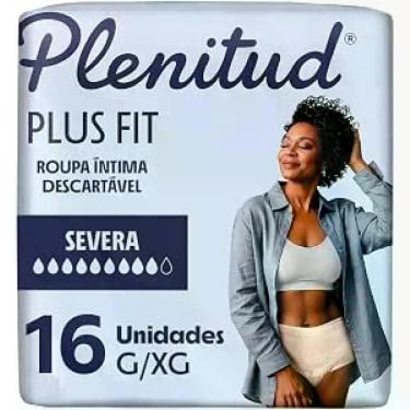 Imagem de Roupa Íntima Descartável Plenitud G/XG 16 Unidades