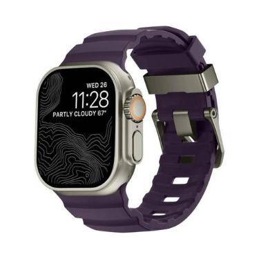 Imagem de Pulseira De Silicone Trail De 49mm 46mm 45mm 44mm Para Apple Watch Ult