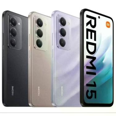 Imagem de Redemi 15 6GB RAM 128GB ROM Titânio Grey - Tela 6.79" FHD+ 90Hz - Bate