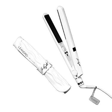 Imagem de Ferro plano digital Leandro Limited X Conair Il Ferro com infusão de carbono 1"