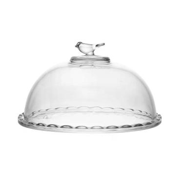 Imagem de Queijeira Bird Pássaro 20 Cm Cristal Ecológico Wolff