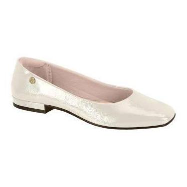 Imagem de Sapatilha Feminina Com Bico Quadrado Moleca 5820.100.29872, Branco off