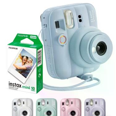 Imagem de Câmera Instax Mini 13 Fujifilm Com 10 Filmes Instax - Frost Blue, Azul