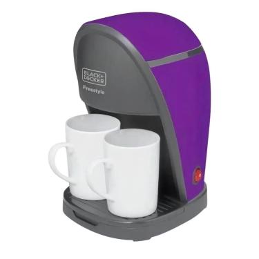 Imagem de Cafeteira Elétrica C/2 Xícaras Freestyle Cm02 Black Decker 220v - Blac