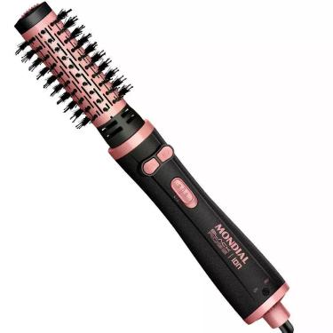 Imagem de Escova Secadora Rotativa Mondial ERB-01 Tourmaline Íon 1200W, Preto e