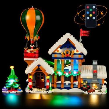Imagem de LIGHTAILING Light for Lego-10339 Santa's Post Office - Led Lighting Kit Compatible with Lego Building Blocks Model:Remote-Control Version - NOT Included The Model Set