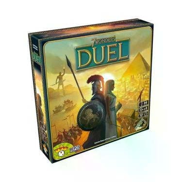 Imagem de Jogo De Tabuleiro Maravilhas Do Mundo Antigo 7 Wonders Duel - Galápago