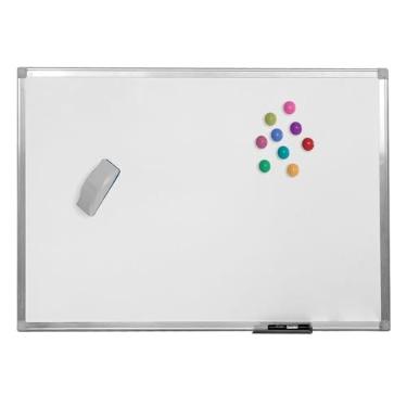 Imagem de QUADRO BRANCO MAGNETICO OFFICE ALUMINIO A 090 X 060 CM MDF 3, STALO