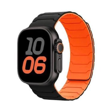Imagem de Pulseira Magnética De Silicone Para Apple Watch Ultra 2 49mm 45mm 44mm