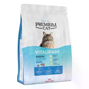 Imagem de Ração Royal Canin Premium Cat Vitalidade para Gatos Adultos 1Kg
