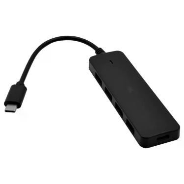 Imagem de Hub USB Mtek HB-531TC 4 Portas USB 3.1 com Conexao USB-C Desempenho Confiavel Durabilidade Preto