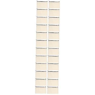 Imagem de Amosfun 36 Pçs Bolsa Bolsa Estojo De Viagem Zíperes De Lona Branca Suave Caneta De Papelaria Em Branco Zíper Maquiagem Sacos De Artesanato Multiuso Com Armazenamento DIY