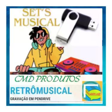 Imagem de Pen drive 8gb com Músicas = Set's Musicais especial para Festas - Cmd
