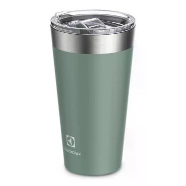 Imagem de Copo Térmico Electrolux 560ml Verde Sense com Tampa Hermetica