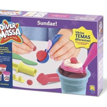 Imagem de Kit Massinha De Modelar - Diver Massa - Sundae - Divertoys