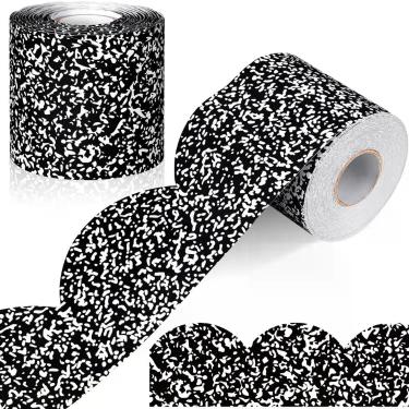 Imagem de Borda para Quadro de Avisos Zonon 20 m Preto e Branco