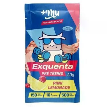 Imagem de Exquenta Muke Sachê (20g) - Sabor: Pink Lemonade - Mais Mu