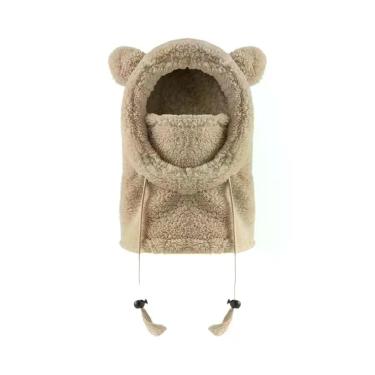 Imagem de Cachecol De Veludo Protetor De Orelhas Para Meninos, Gorro De Uma Peça