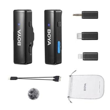 Imagem de Boya Microfone Sem Fio Lapela Boyalink A1 para iPhone/Android/Câmera Vlogging Entrevistas
