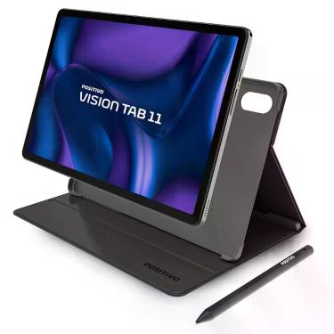 Imagem de Tablet Positivo Vision Tab 11” 128GB 4G com Capa Caneta 4GB RAM Full HD Octa-core Preto