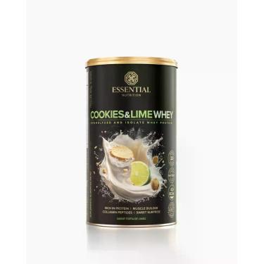 Imagem de Cookies e Lime Whey lata (405g) Torta de Limão - Essential Nutrition