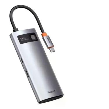 Imagem de Hub Usb Tipo C Baseus 200 Hub Usb C 5 Em 1