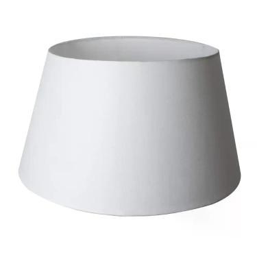Imagem de Cúpula para Abajur luminaria Grande 30x40x23cm de tecido algodão soque