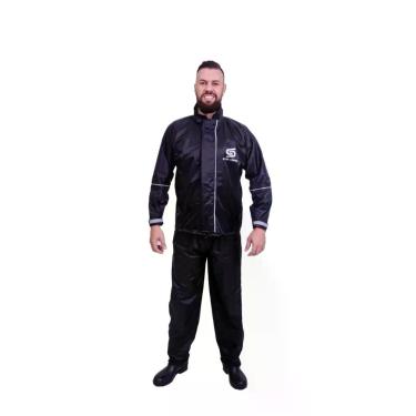 Imagem de Capa De Chuva Moto Motoqueiro nylon Luxo Masculina - Star Capas, G