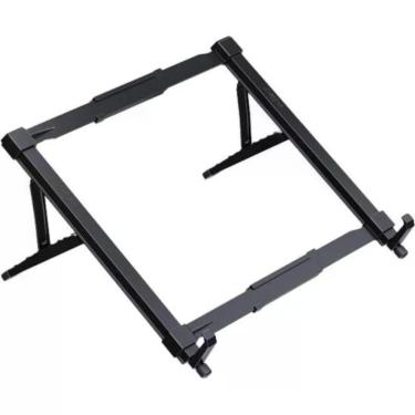 Imagem de Suporte para Notebook ABS Regulagem de Altura 5 Posições Preto Reliza