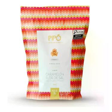 Imagem de Pipoca Doce Gourmet Pipó Caramelo com Flor de Sal Sachê 90g Crocante e