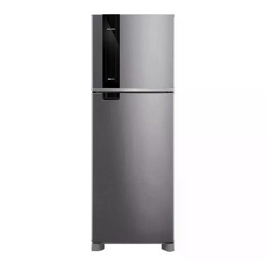 Imagem de Geladeira Brastemp Frost Free 385 Litros Duplex Cor Inox - Brm46mk 220V