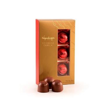 Imagem de Bombons de Cereja e Chocolate Kopenhagen 150g, Caixa Presente para o Dia das Mães e Namorados