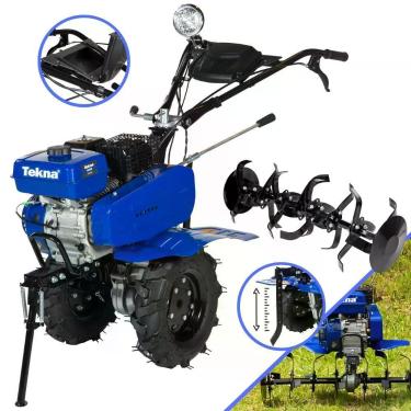 Imagem de Micro Trator Tekna Tk90r 212cc Com 24 Lâminas Cultivadoras