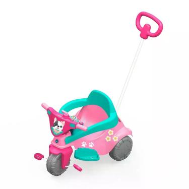 Imagem de Triciclo Infantil Pink Pet 3 Em 1 Xalingo