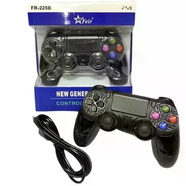 Imagem de Controle Joystick Dual Shock Com Fio Para Playstation4 Ps4
