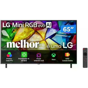 Imagem de Smart TV LG Mini RGB evo AI 4K MRGB85 65 polegadas 2026, 65"