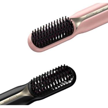 Imagem de Escova Alisadora, Escova Mágica Usb - Alisadora sem Fio(verde claro)