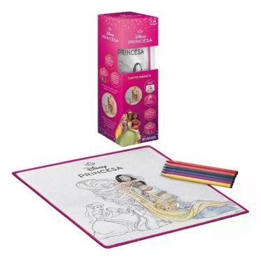 Imagem de Tapete Mágico Multikids Princesas Disney Acqua