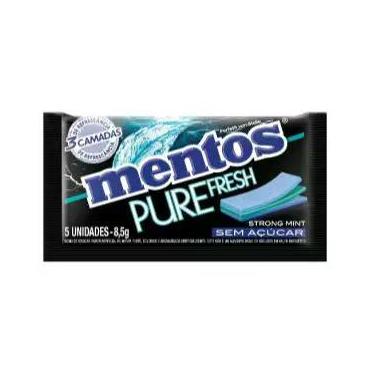 Imagem de Kit Chiclete Doces Mentos Slab Pure Fresh 3 Camadas sem açúcar 6 Unida