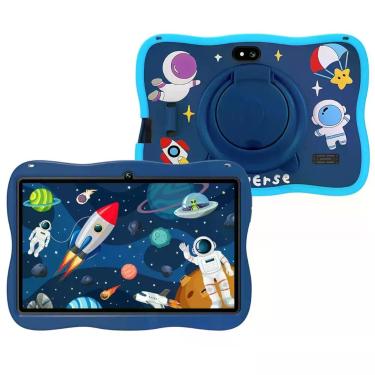Imagem de Tablet Infantil Android 13 128GB 6GB RAM Tela HD WiFi - BRUP, 128GB, A