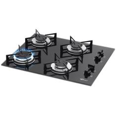 Cooktop 4 Bocas Fischer Slim 1519-5713 Acendimento Superautomático, Pr Cooktop 4 Bocas Fischer Slim 1519-5713 Acendimento Superautomático, Pr