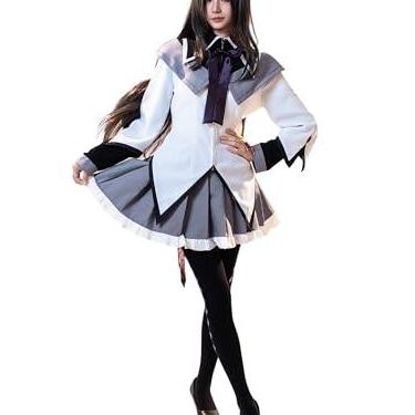 Imagem de OSIAS Women Akemi Homura Cosplay Costume (S)