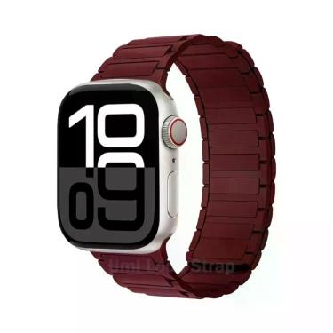 Imagem de Pulseira De Silicone Universal Para Apple Watch, Faixa Magnética Compa